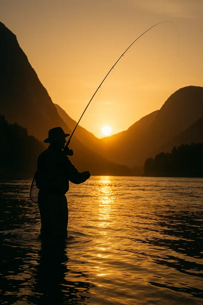 Lachs Angeln in Norwegen