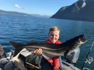 Familienurlaub Norwegen – Stolzer Fang