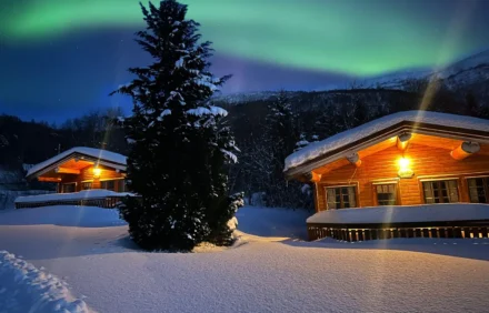 Polarlichter in Norwegen